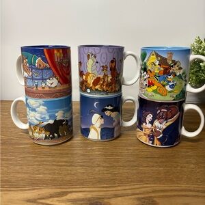 Classic Disney Mugs Lot